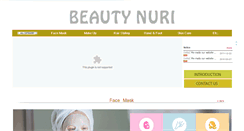 Desktop Screenshot of beautynuri.com